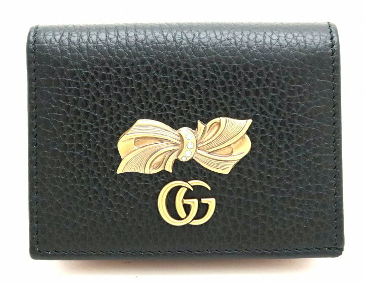 楽天市場】【新品未使用品】【財布】GUCCI グッチ GG ボウ レザー  