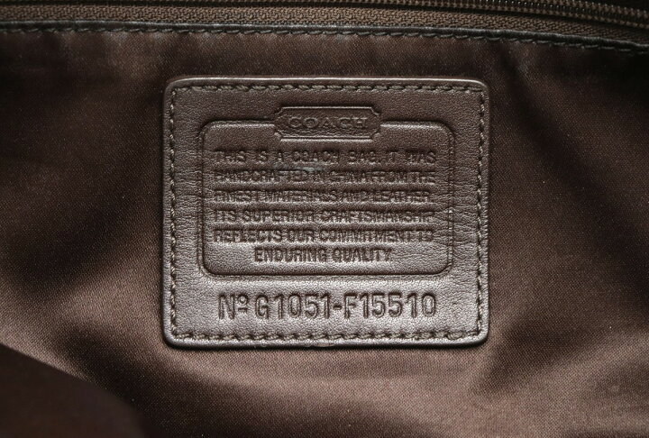 楽天市場】【バッグ】COACH コーチ アシュレイ シグネチャー サテン 