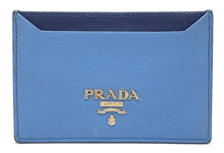 楽天市場】PRADA プラダ SOFTCALF IMPUN カードケース パスケース 名刺  
