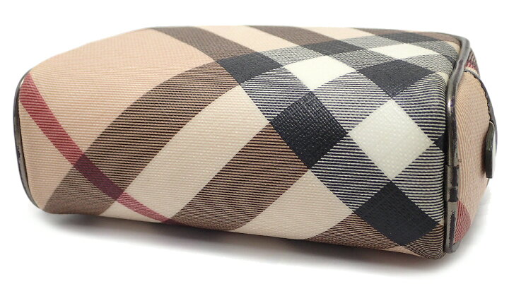 楽天市場】【バッグ】BURBERRY バーバリー ノバチェック ポーチ コスメ  