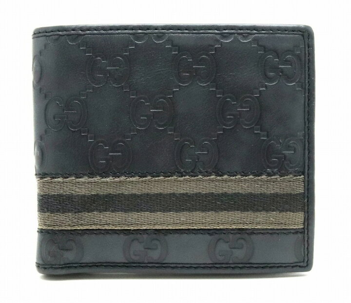 楽天市場】【財布】GUCCI グッチ グッチシマ 2つ折財布 GG柄 シェリー 