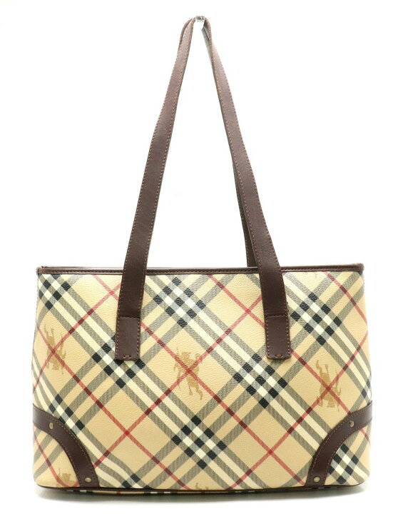 楽天市場】【バッグ】BURBERRY バーバリー ノバチェック トートバッグ 