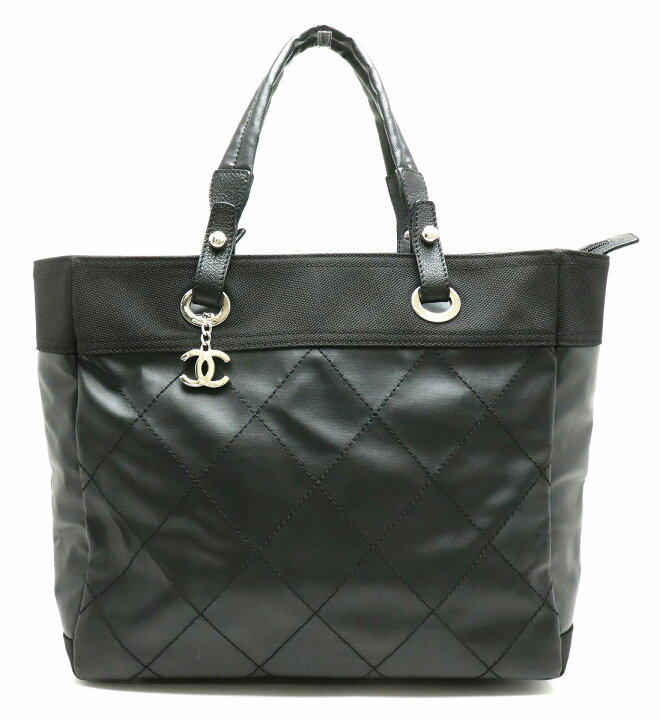 楽天市場】【バッグ】CHANEL シャネル パリビアリッツ トートMM トート  