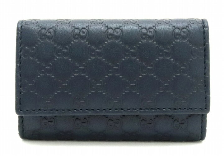 楽天市場】【未使用品】GUCCI グッチ マイクログッチシマ GG柄 6連キー 