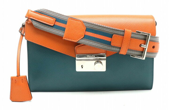 楽天市場】【バッグ】PRADA プラダ SAFFIANO LUX ショルダーバッグ 