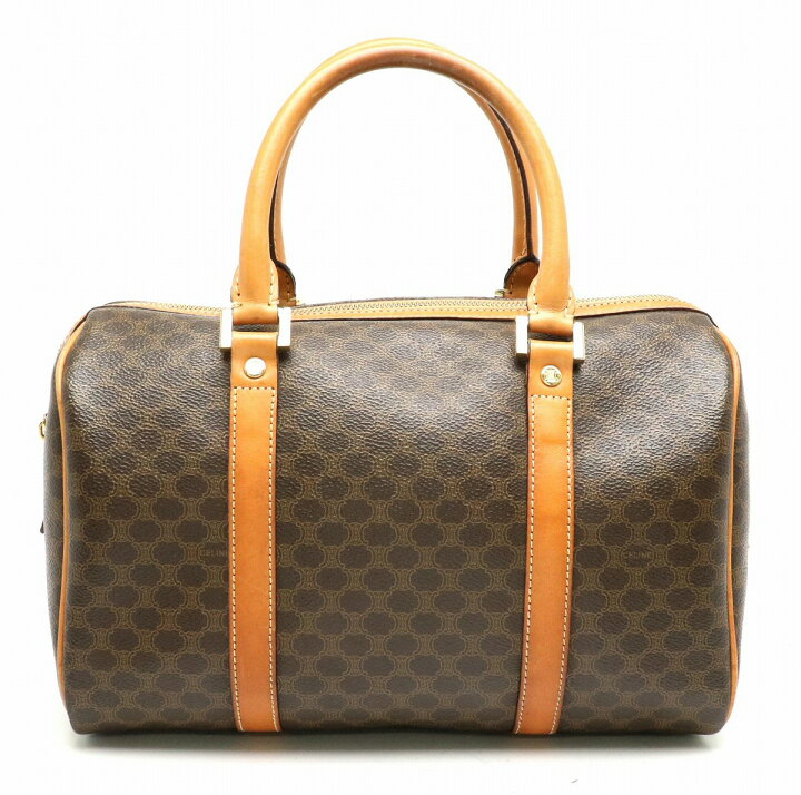 楽天市場】【バッグ】CELINE セリーヌ マカダム柄 ボストンバッグ  