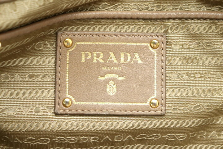 楽天市場】【バッグ】PRADA プラダ ギャザー ハンドバッグ ショルダー 