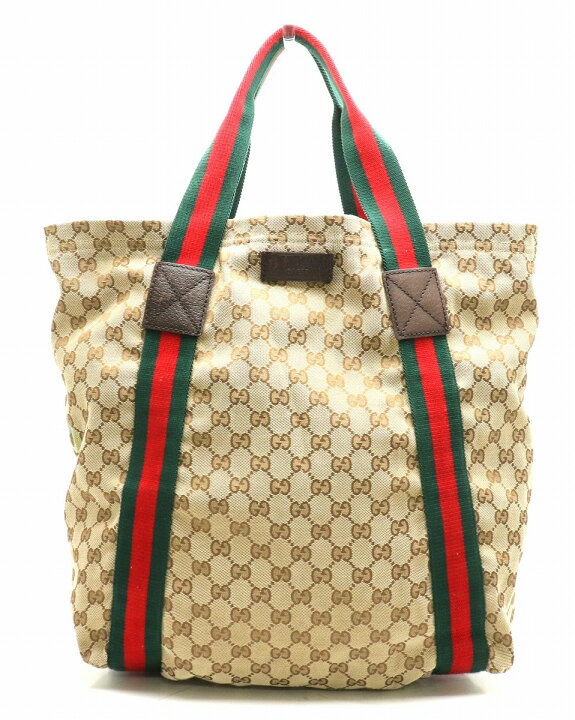楽天市場】【バッグ】GUCCI グッチ GGキャンバス シェリーライン 
