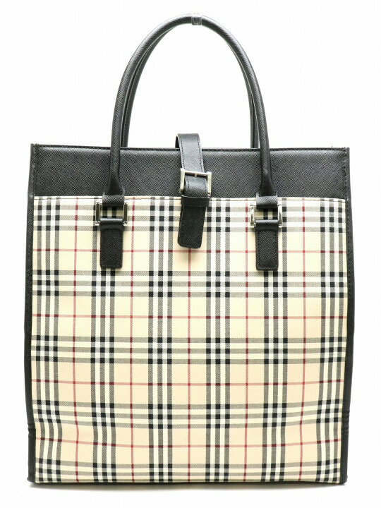 楽天市場】【バッグ】BURBERRY バーバリー ノバチェック トートバッグ 