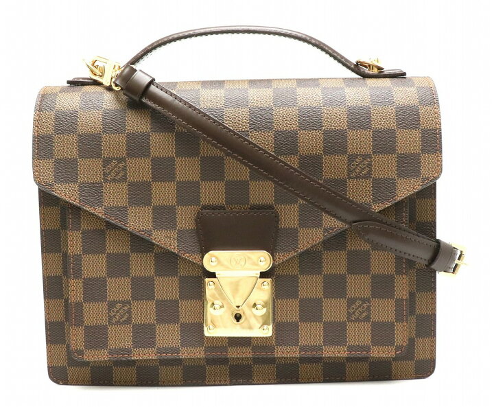 楽天市場】【バッグ】LOUIS VUITTON ルイ ヴィトン ダミエ モンソー28  