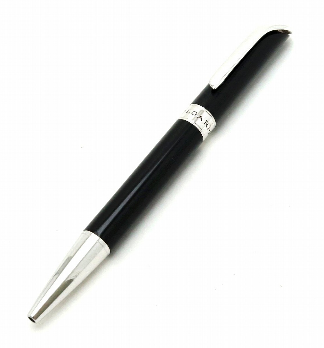 美品 ブルガリ BP853117 SV925 インク ボールペン ブラック-