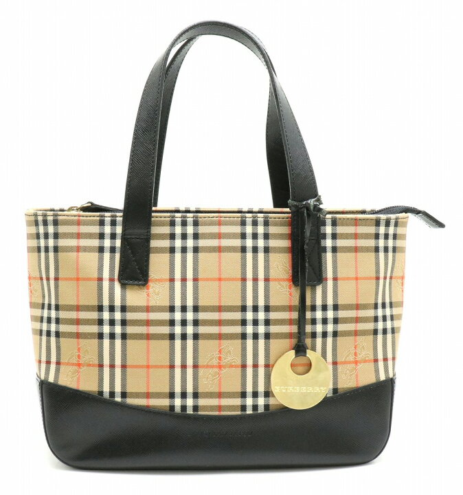 楽天市場】【バッグ】BURBERRY バーバリー ノバチェック ハンドバッグ  