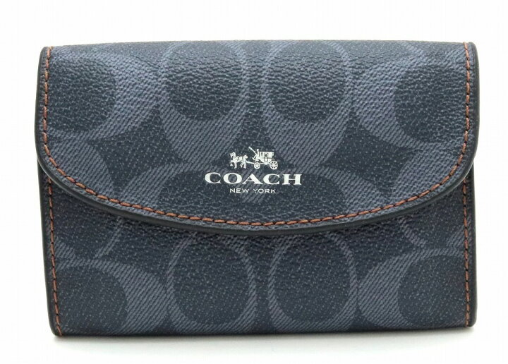 楽天市場】COACH コーチ シグネチャー 6リング キーケース 6連キー  