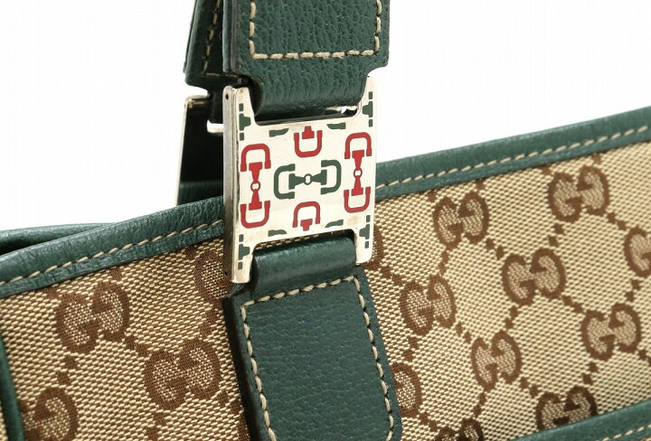 楽天市場】【バッグ】GUCCI グッチ GGキャンバス シェリーライン 