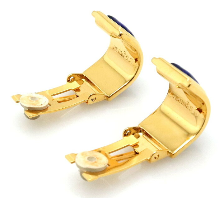 極美品✨ エルメス イヤリング エマイユ 七宝焼 シルバー 1260 楽天 