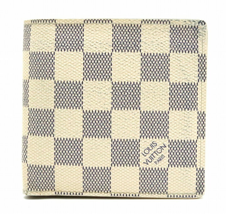 楽天市場】【財布】LOUIS VUITTON ルイ ヴィトン ダミエアズール 