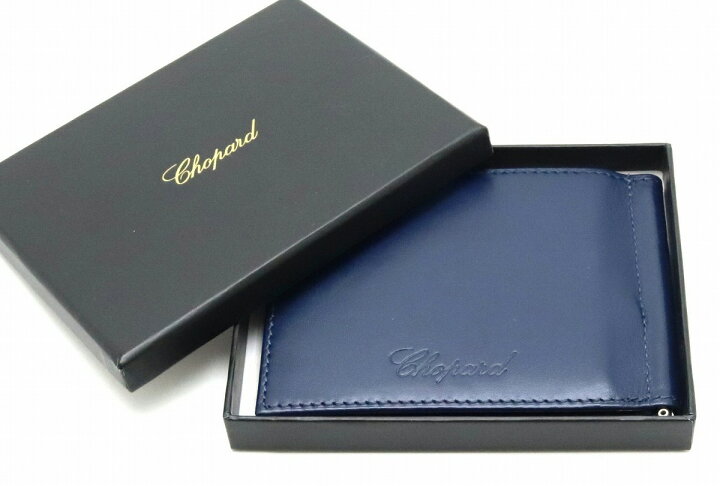 楽天市場】【財布】Chopard ショパール マネークリップ付き 二つ折り 