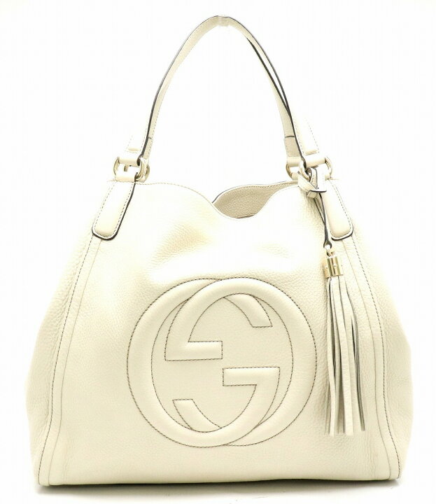 楽天市場】【バッグ】GUCCI グッチ ソーホー フリンジ タッセル レザー 