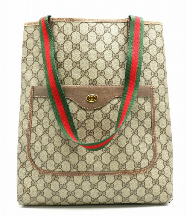 楽天市場】【バッグ】GUCCI グッチ オールドグッチ シェリーライン GG  