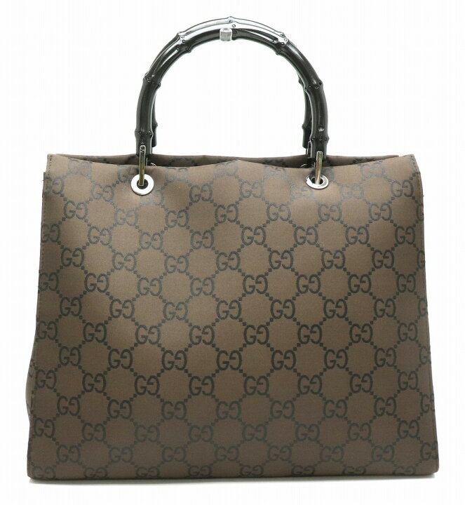 楽天市場】【バッグ】GUCCI グッチ GG バンブー ナイロンキャンバス 