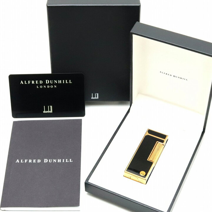 楽天市場】dunhill ダンヒル ローラー ガスライター ライター ブラック  