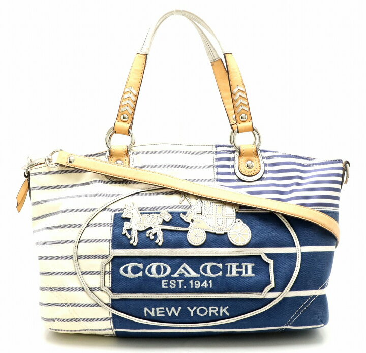 楽天市場】【バッグ】COACH コーチ パッチワーク ロッカー トート 