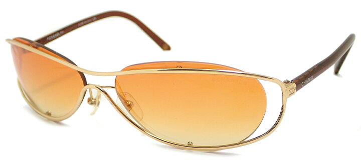 楽天市場】CHANEL シャネル サングラス ココマーク オレンジ  