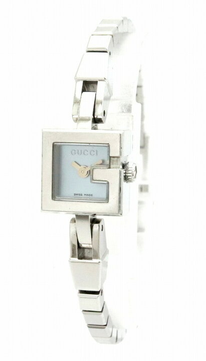 楽天市場】【ウォッチ】GUCCI グッチ Gロゴ Gミニ ブルーシェル文字盤  