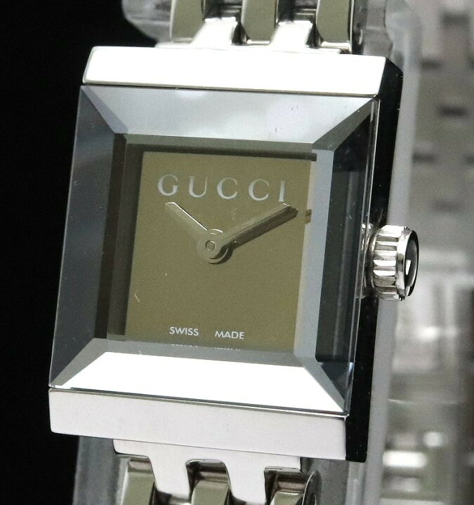 楽天市場】【ウォッチ】GUCCI グッチ Gフレーム コレクション ブラウン 