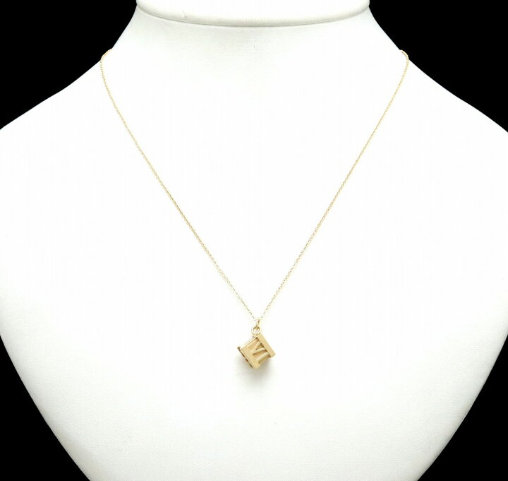 TIFFANY&Co. ティファニー アトラス キューブ ネックレス シルバー  