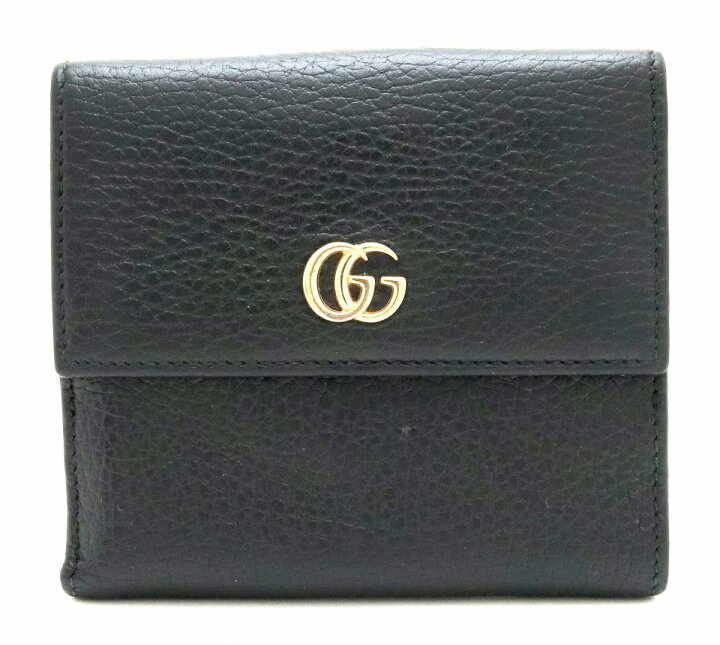 楽天市場】【財布】GUCCI グッチ GGマーモント マーモント 2つ折財布  