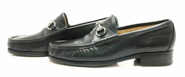 楽天市場】【靴】GUCCI グッチ ホースビット ローファー レザー  