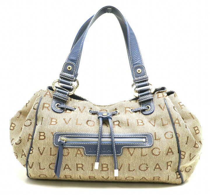 楽天市場】【未使用品】【バッグ】BVLGARI ブルガリ ロゴマニア トート 