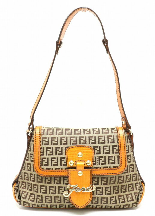楽天市場】【バッグ】FENDI フェンディ ズッカ柄 ショルダーバッグ 
