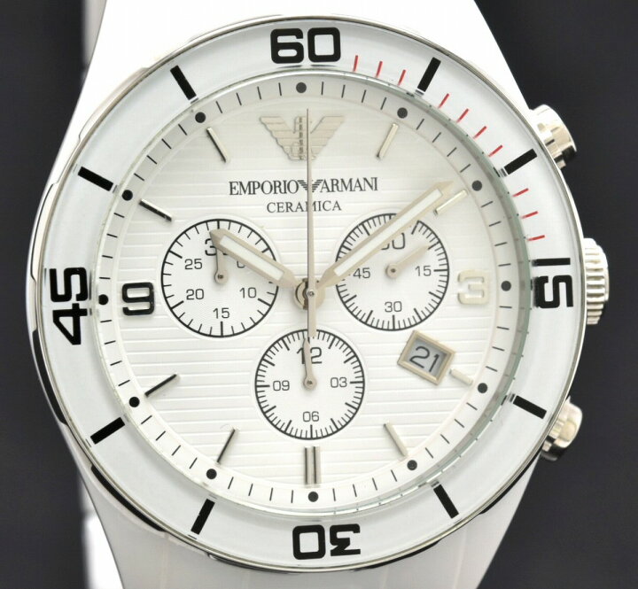 楽天市場】【ウォッチ】 EMPORIO ARMANI エンポリオ アルマーニ クロノ  