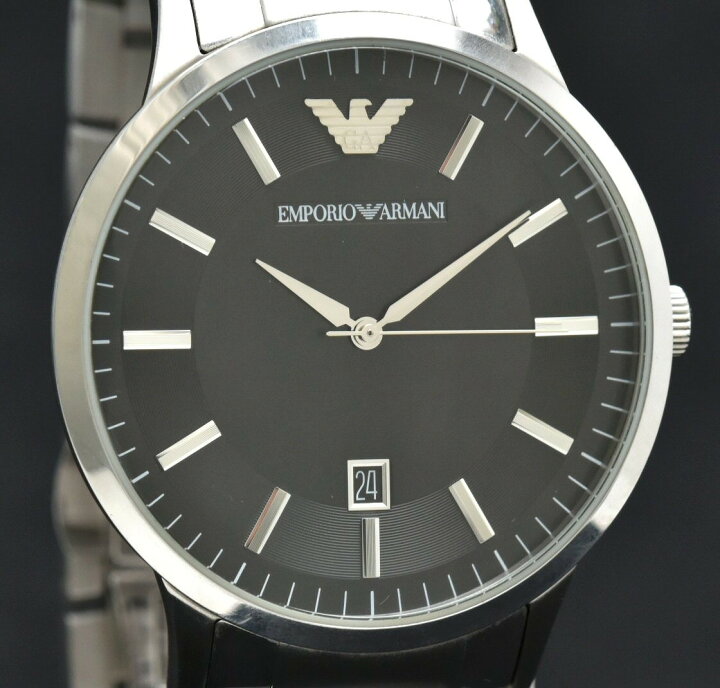 楽天市場】【ウォッチ】EMPORIO ARMANI エンポリオ アルマーニ デイト 