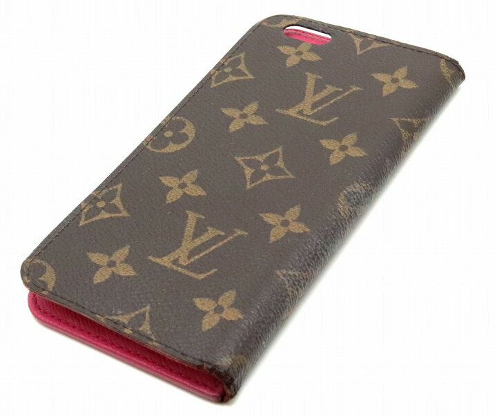 楽天市場】LOUIS VUITTON ルイ ヴィトン モノグラム iPhone6 フォリオ  
