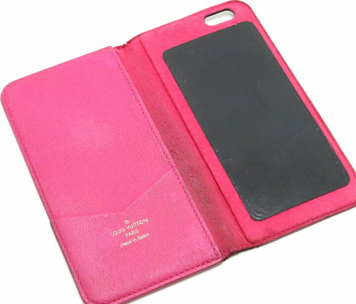 楽天市場】LOUIS VUITTON ルイ ヴィトン モノグラム iPhone6 フォリオ  
