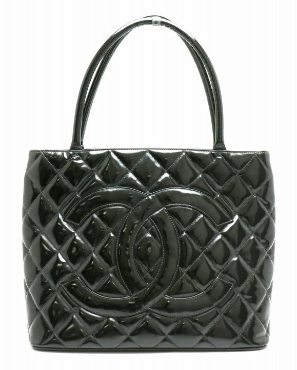 楽天市場】【バッグ】CHANEL シャネル マトラッセ エナメル 復刻トート  