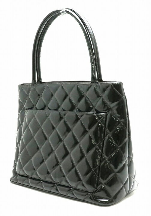 楽天市場】【バッグ】CHANEL シャネル マトラッセ エナメル 復刻トート 