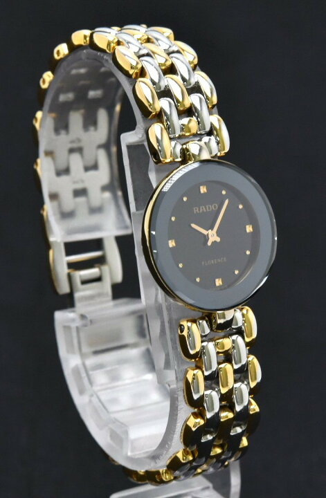 楽天市場】【ウォッチ】RADO ラドー フローレンス ブラック文字盤 SS 