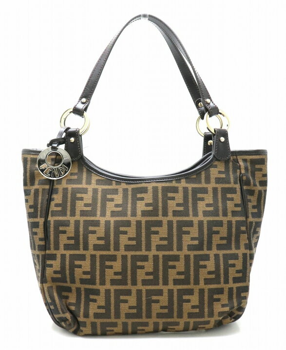 楽天市場】【バッグ】FENDI フェンディ ズッカ柄 ハンドバッグ  
