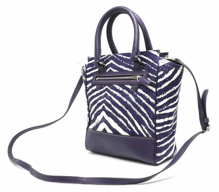 楽天市場】【バッグ】COACH コーチ ミニタナ— ゼブラ柄 ハンドバッグ 