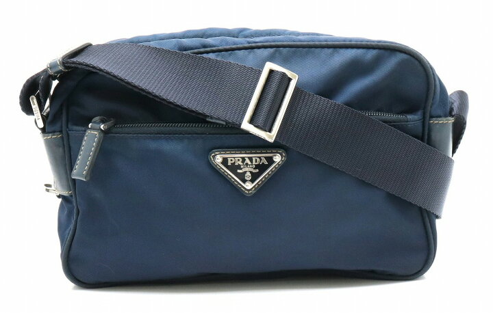 楽天市場】【バッグ】PRADA プラダ ロゴ ショルダーバッグ 斜め掛け  