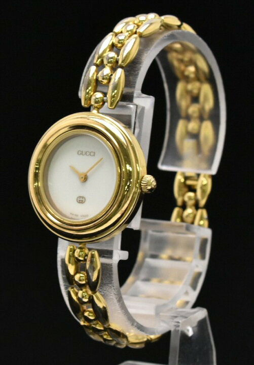 楽天市場】【ウォッチ】GUCCI グッチ チェンジベゼル ホワイト文字盤 