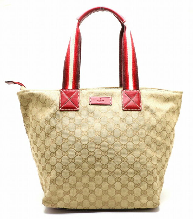 楽天市場】【バッグ】GUCCI グッチ GGキャンバス ウェビングライン 