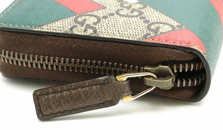 楽天市場】【財布】GUCCI グッチ GGシェブロン GGスプリーム ラウンド 