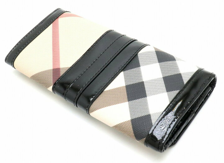 楽天市場】【財布】BURBERRY バーバリー 2つ折り長財布 ノバチェック 