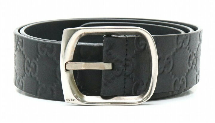 楽天市場】GUCCI グッチ グッチシマ GG ベルト シルバーバックル  