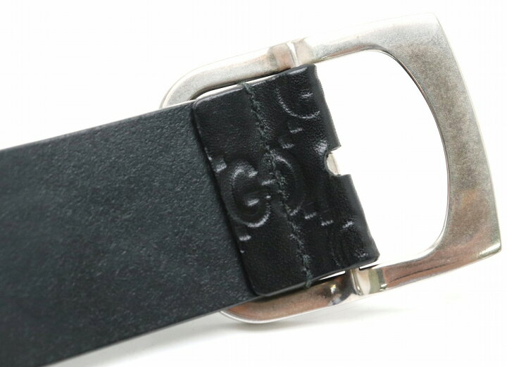 楽天市場】GUCCI グッチ グッチシマ GG ベルト シルバーバックル  